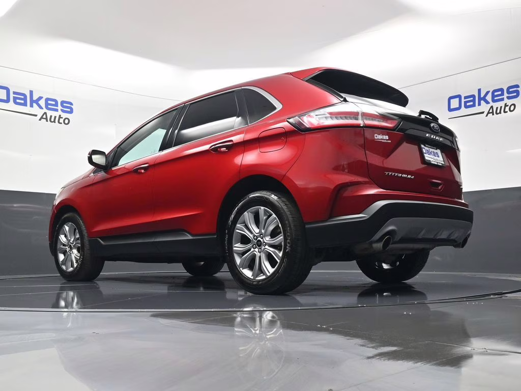2024 Red Metallic Ford Edge Titanium AWD SUV