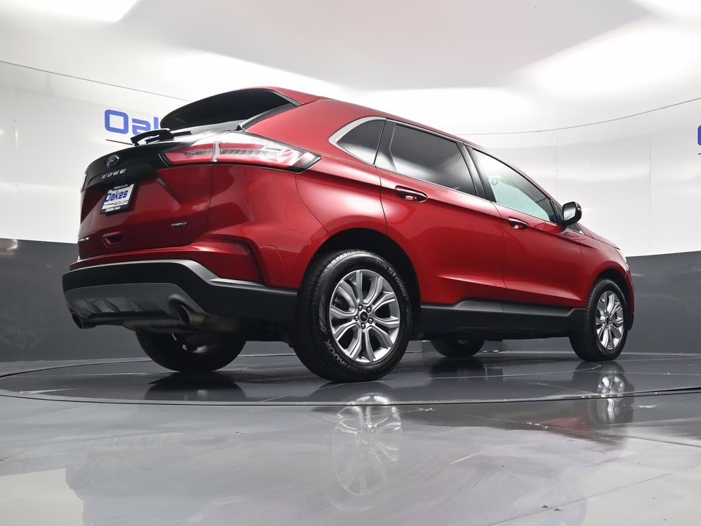 2024 Red Metallic Ford Edge Titanium AWD SUV