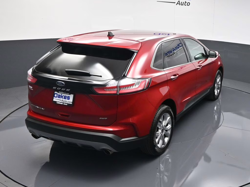2024 Red Metallic Ford Edge Titanium AWD SUV