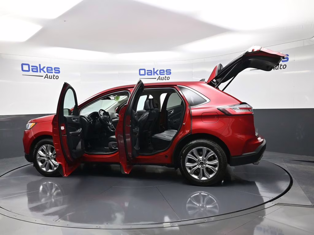 2024 Red Metallic Ford Edge Titanium AWD SUV