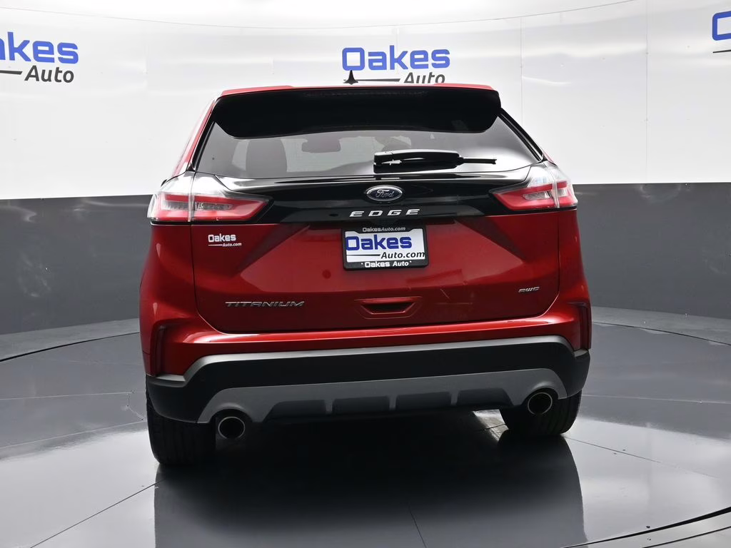 2024 Red Metallic Ford Edge Titanium AWD SUV