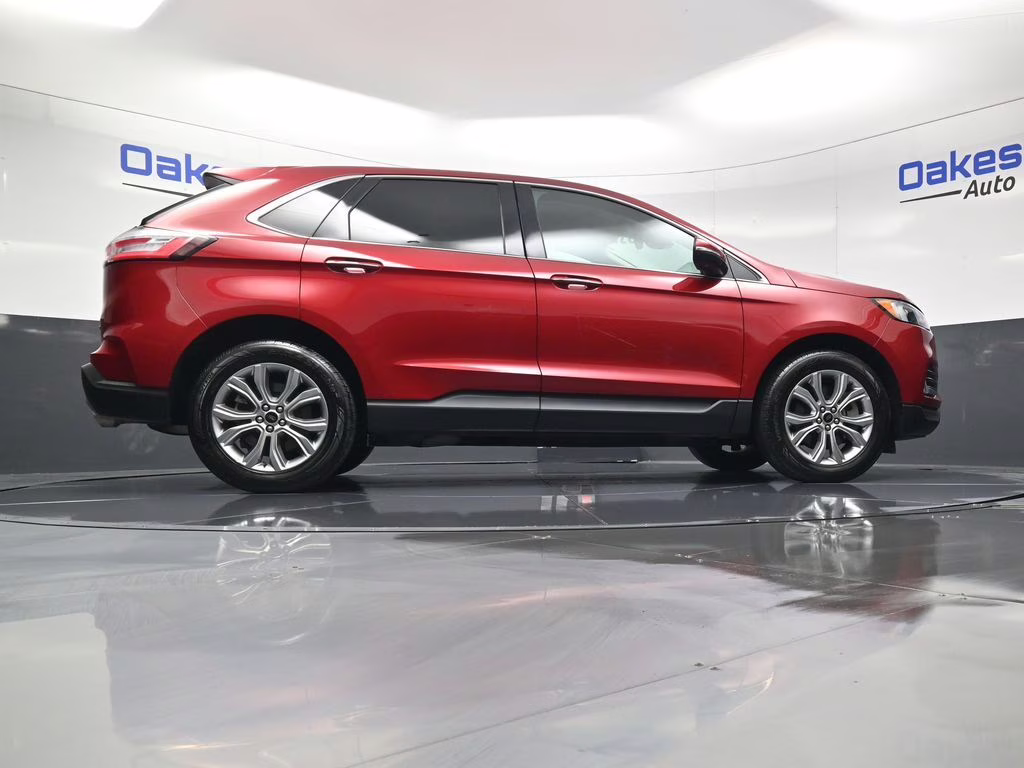 2024 Red Metallic Ford Edge Titanium AWD SUV