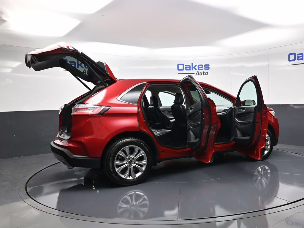 2024 Red Metallic Ford Edge Titanium AWD SUV