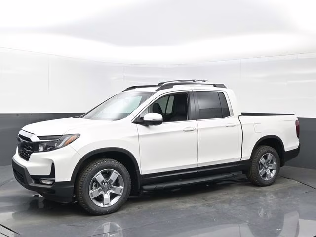 2026 Platinum White Pearl Honda Ridgeline RTL AWD Truck