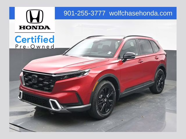 2026 Radiant Red Metallic Honda CR-V Hybrid Sport Touring AWD SUV