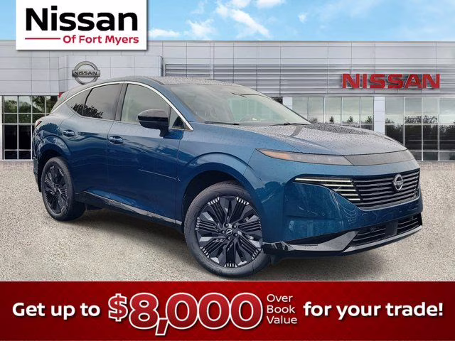 2026 Aurora Blue Pearl Metallic Nissan Murano Platinum AWD SUV