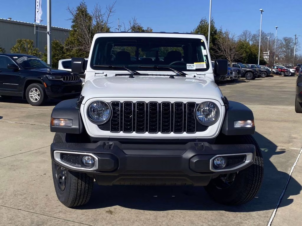 2026 Bright White Clearcoat Jeep Gladiator Sport 4X4 Truck