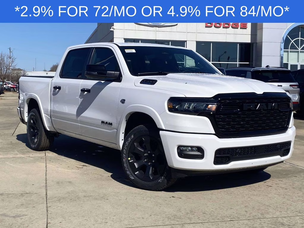 2026 Bright White Clearcoat Ram 1500 Big Horn/Lone Star 4X4 Truck