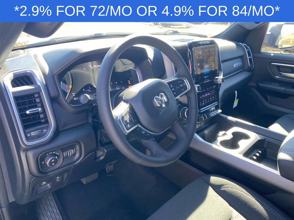 2026 Diamond Black Crystal Pearlcoat Ram 1500 Big Horn/Lone Star 4X4 Truck