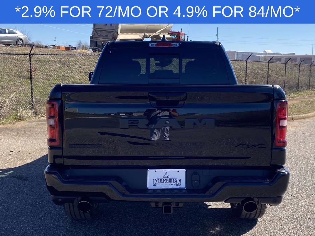 2026 Diamond Black Crystal Pearlcoat Ram 1500 Big Horn/Lone Star 4X4 Truck