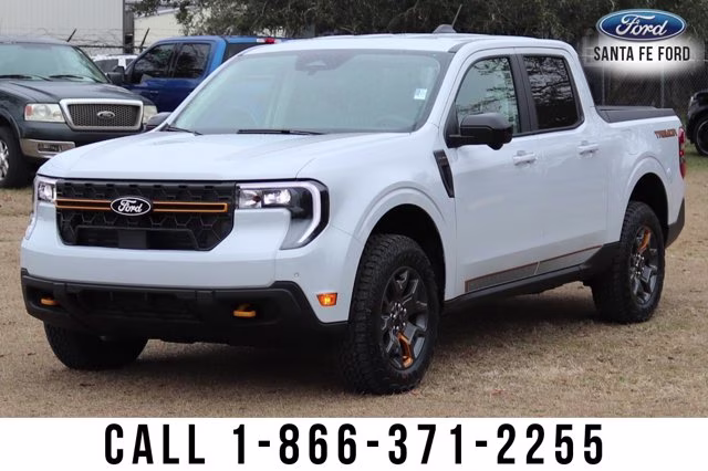 2025 White Ford Maverick Tremor AWD Truck