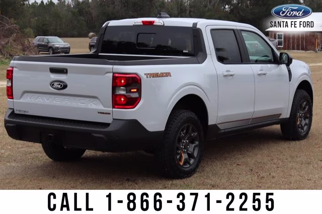 2025 White Ford Maverick Tremor AWD Truck