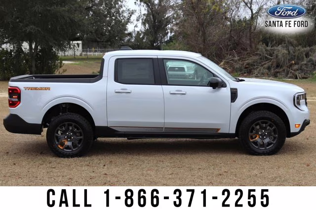 2025 White Ford Maverick Tremor AWD Truck