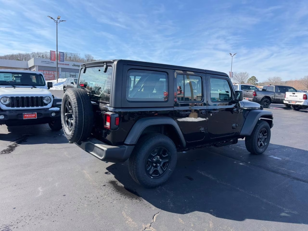 2026 Black Clearcoat Jeep Wrangler Sport 4X4 SUV