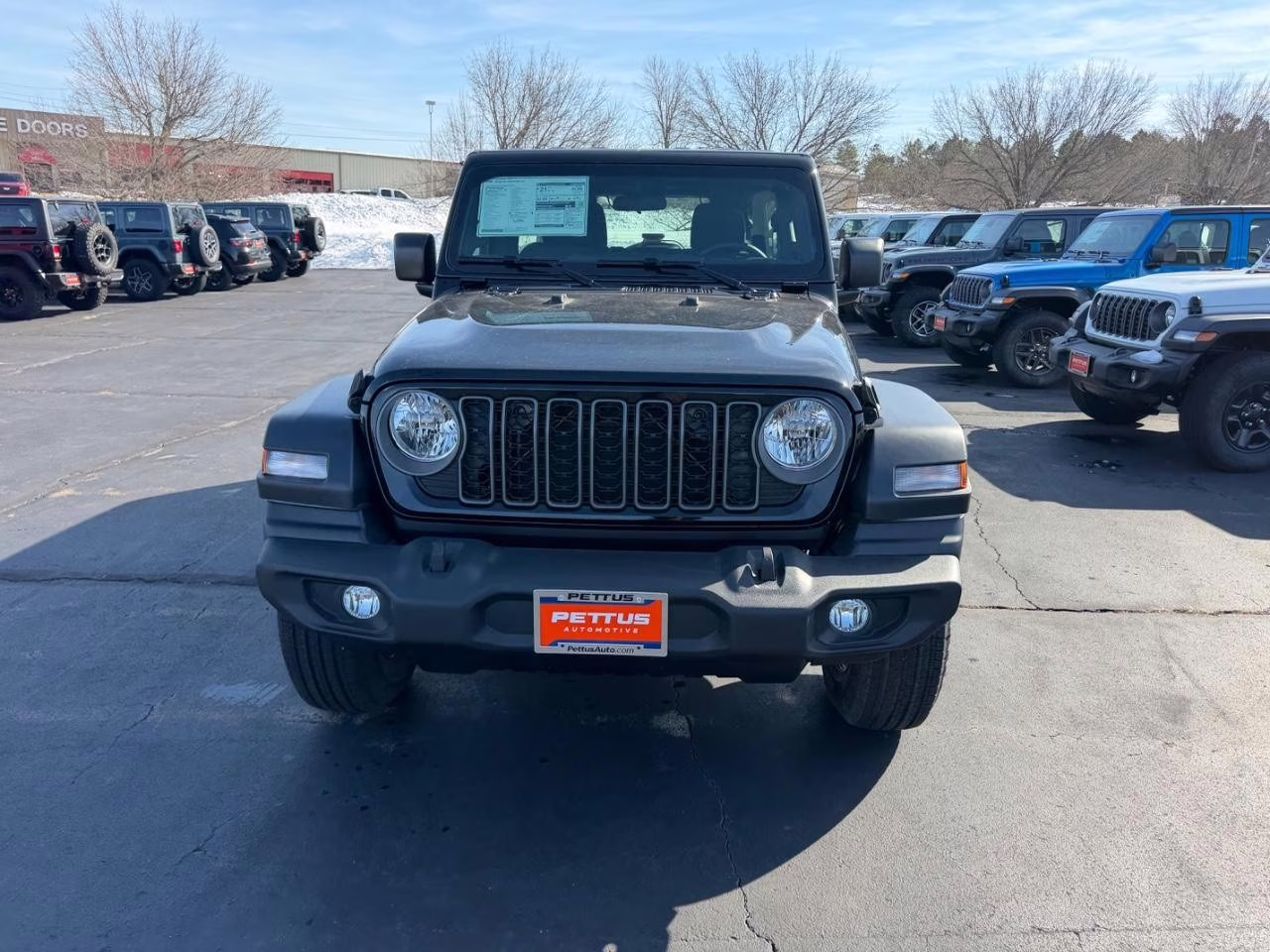 2026 Black Clearcoat Jeep Wrangler Sport 4X4 SUV