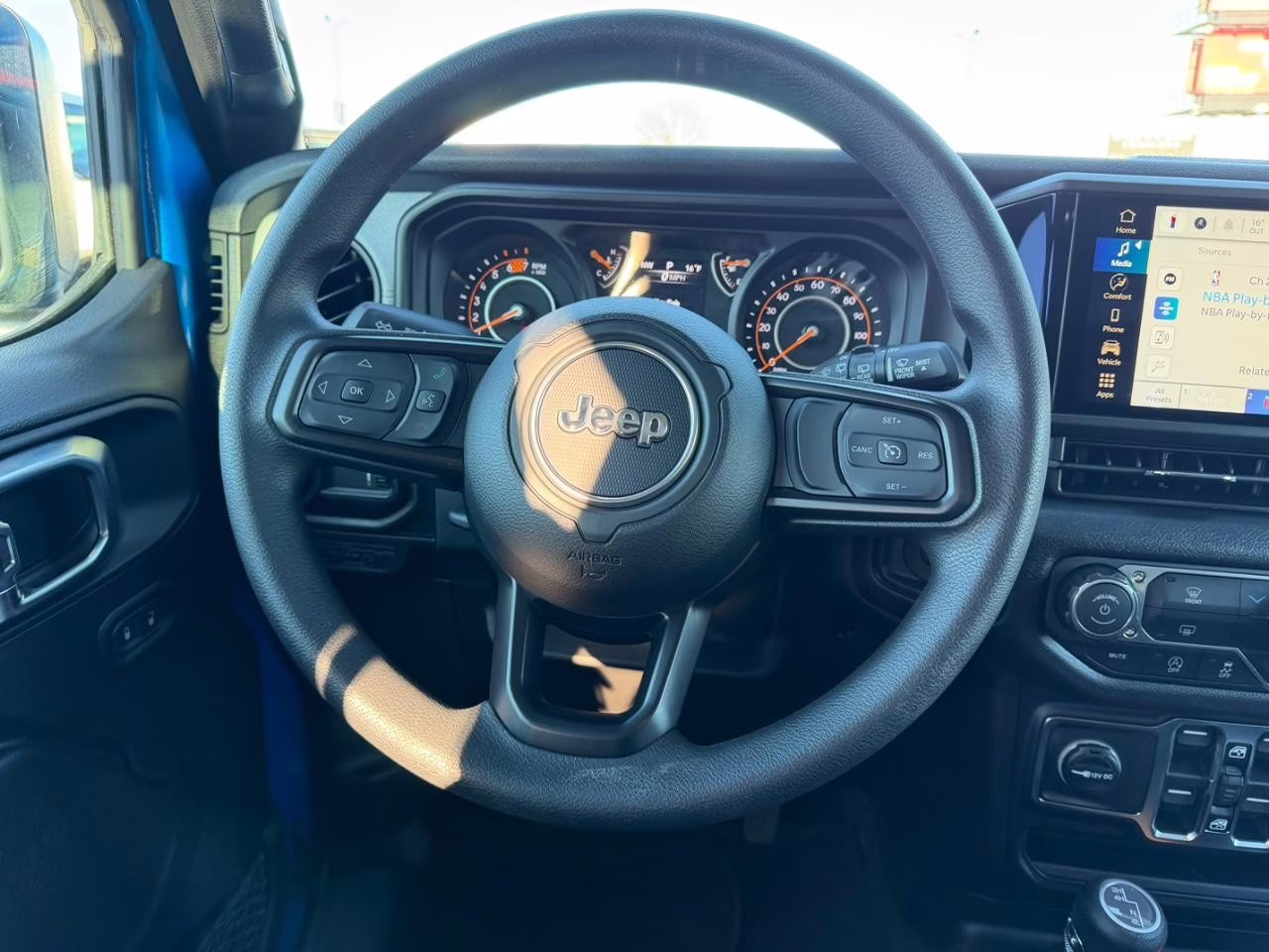 2026 Hydro Blue Pearlcoat Jeep Wrangler Sport 4X4 SUV