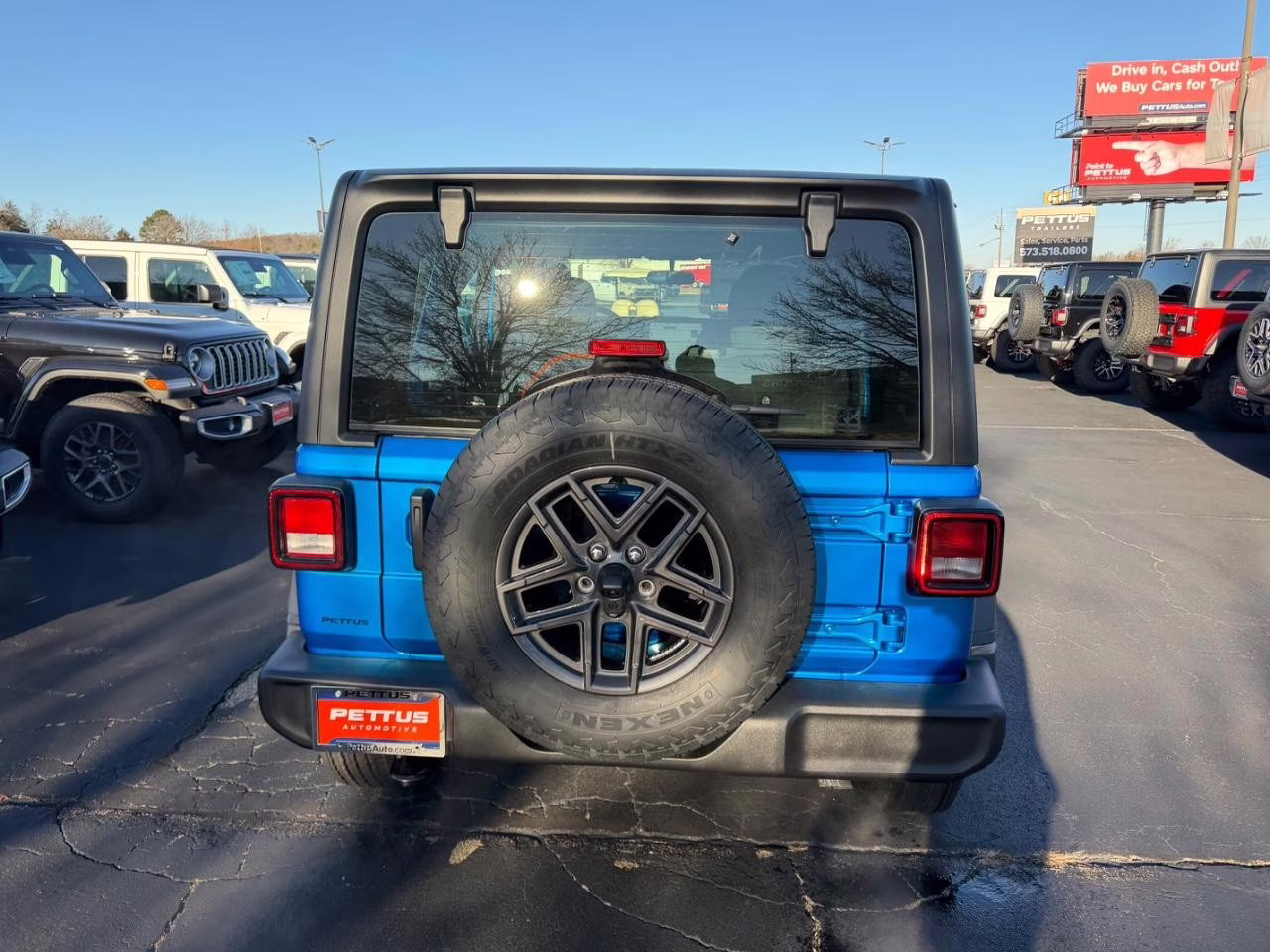 2026 Hydro Blue Pearlcoat Jeep Wrangler Sport 4X4 SUV