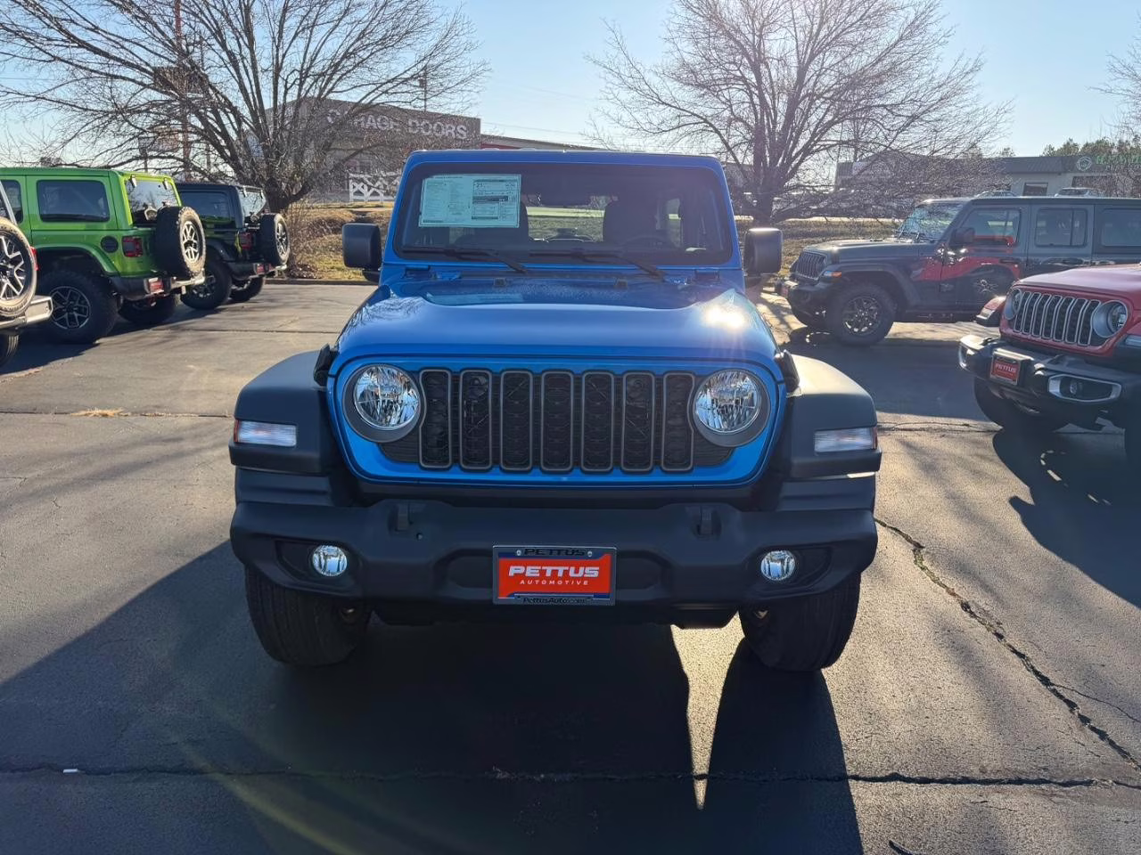2026 Hydro Blue Pearlcoat Jeep Wrangler Sport 4X4 SUV