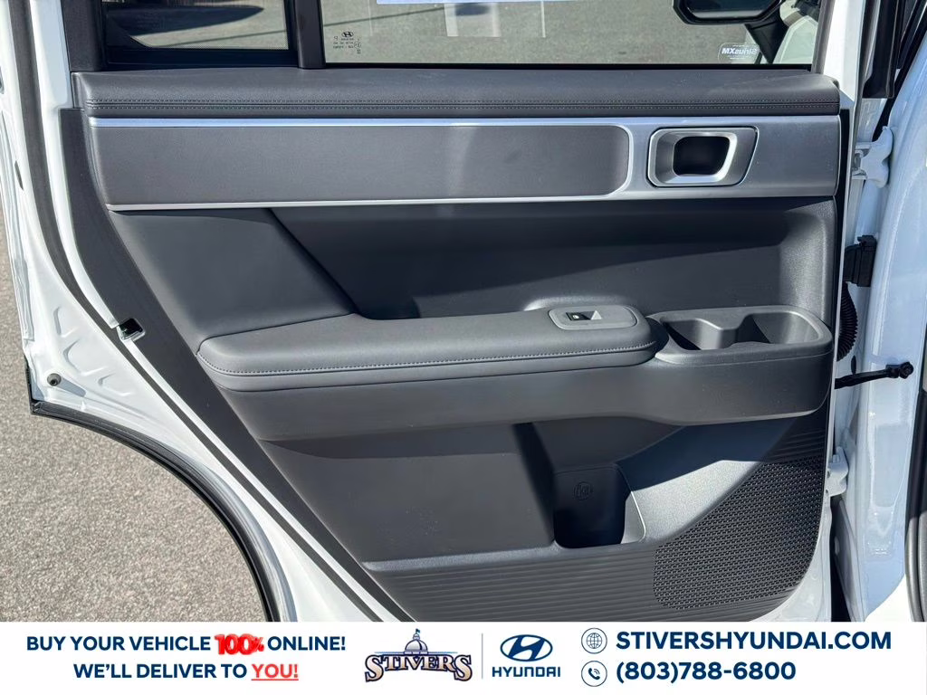 2026 Serenity White Hyundai Santa Fe Hybrid SEL FWD SUV