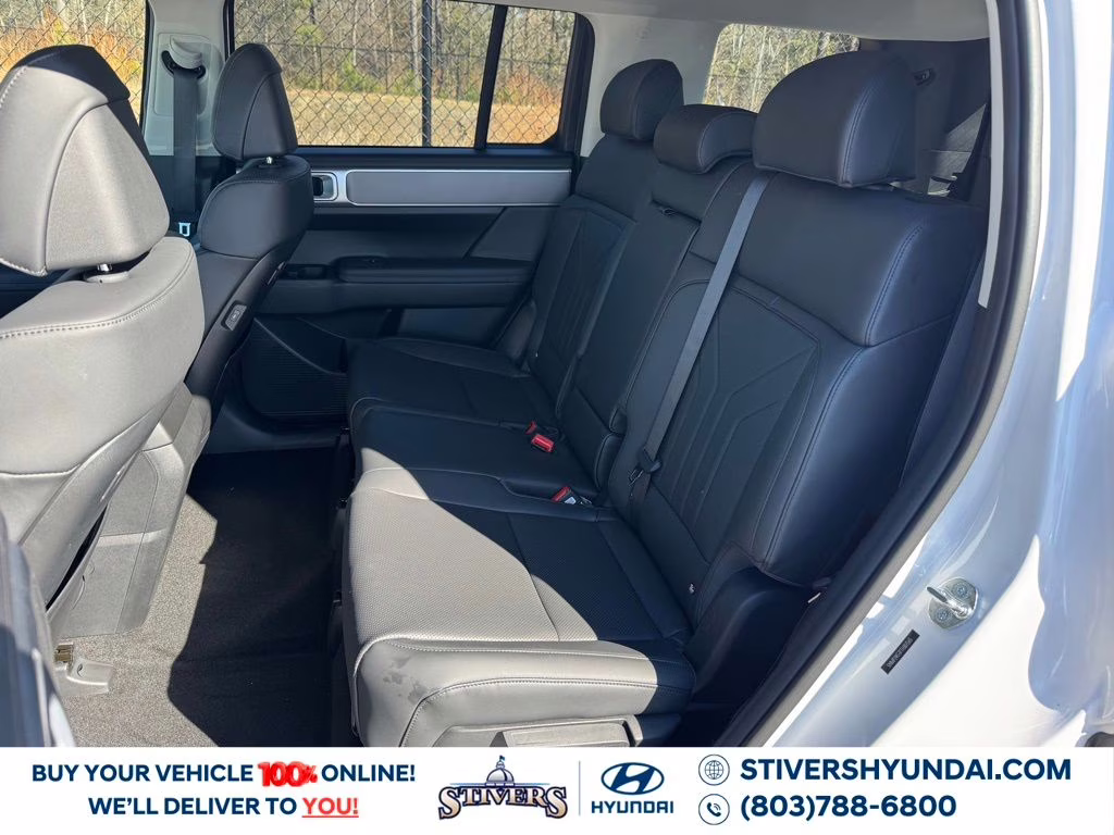 2026 Serenity White Hyundai Santa Fe Hybrid SEL FWD SUV