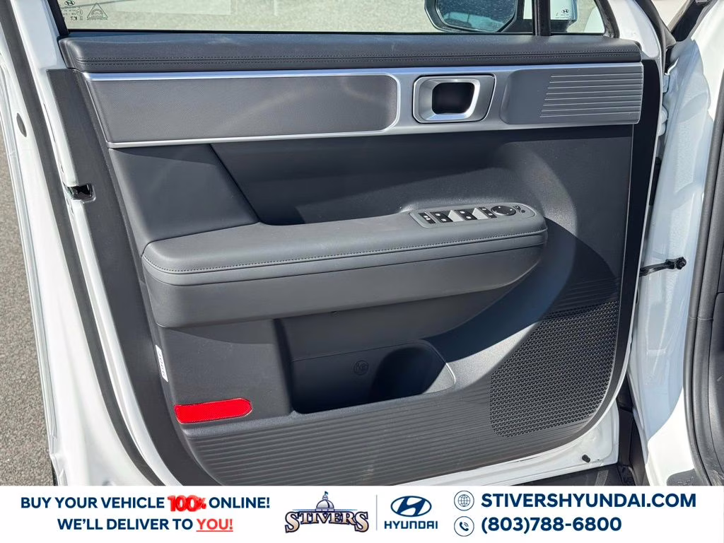 2026 Serenity White Hyundai Santa Fe Hybrid SEL FWD SUV