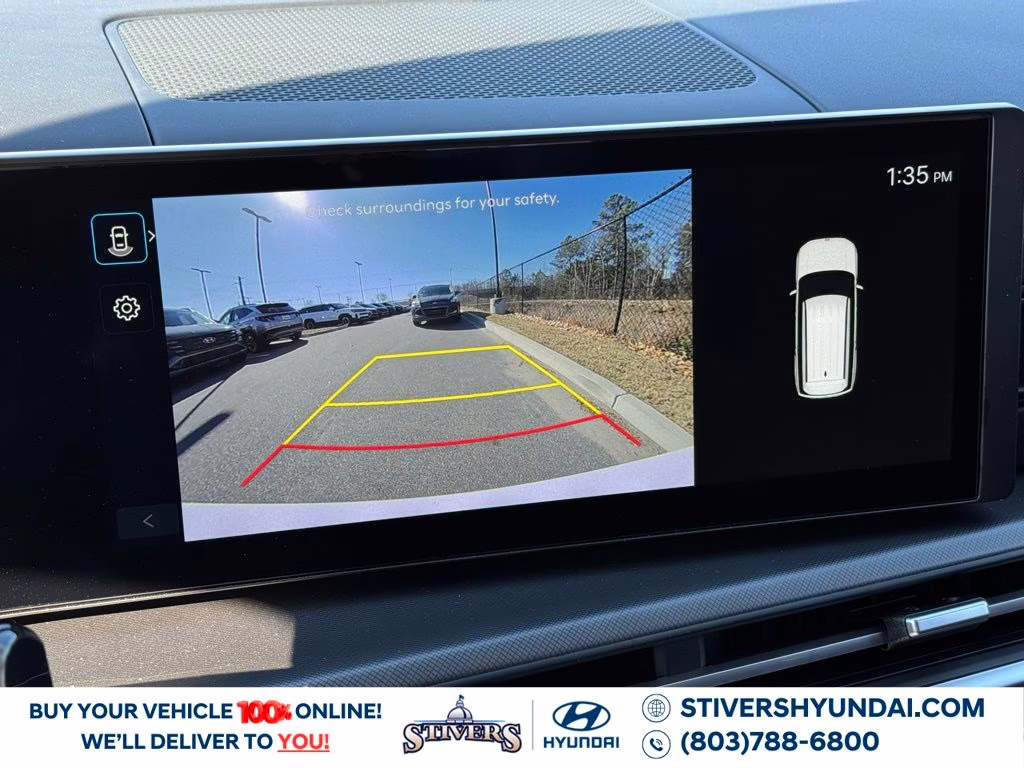 2026 Serenity White Hyundai Santa Fe Hybrid SEL FWD SUV