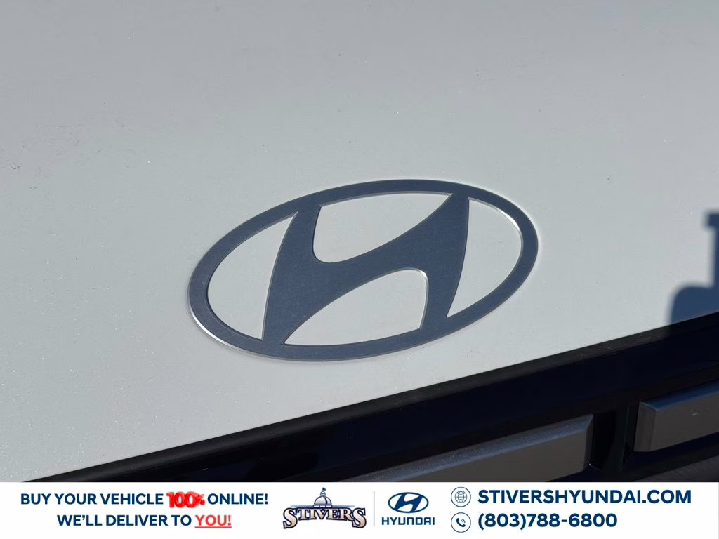 2026 Serenity White Hyundai Santa Fe Hybrid SEL FWD SUV