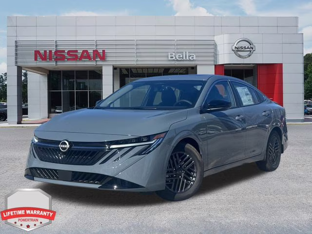 2026 Atlantic Gray Metallic Nissan Sentra SV FWD Sedan