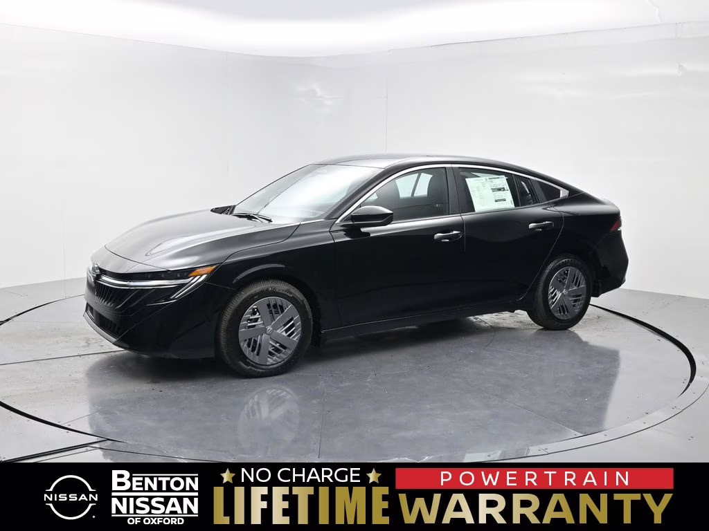 2026 Super Black Nissan Sentra S FWD Sedan