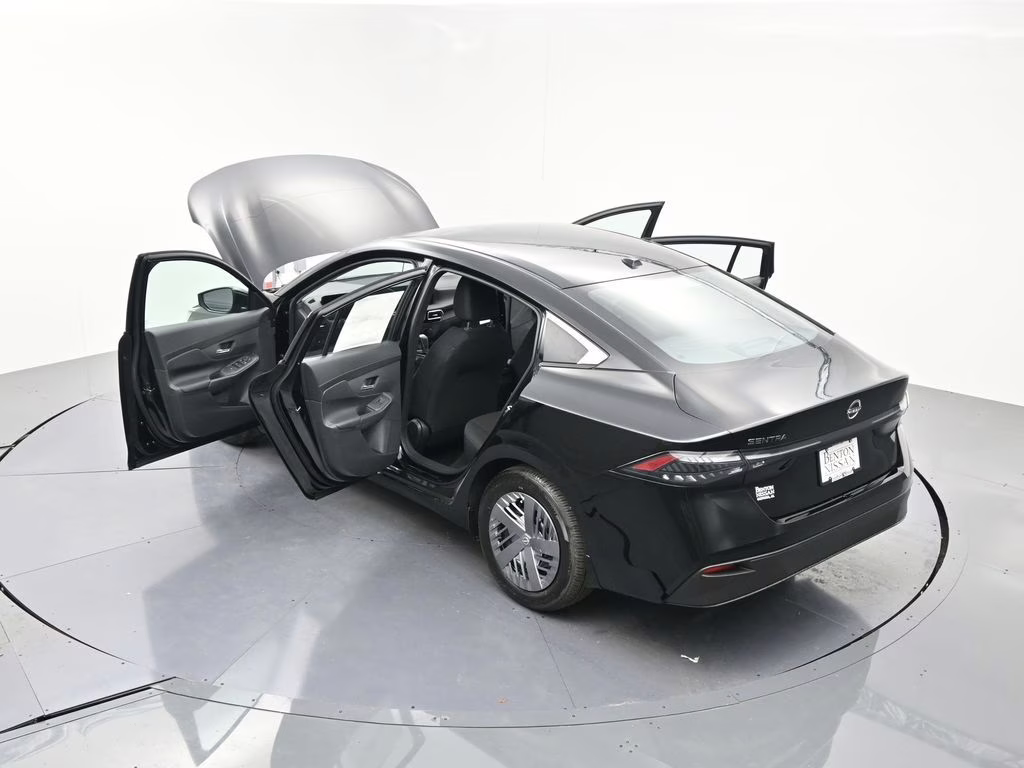 2026 Super Black Nissan Sentra S FWD Sedan