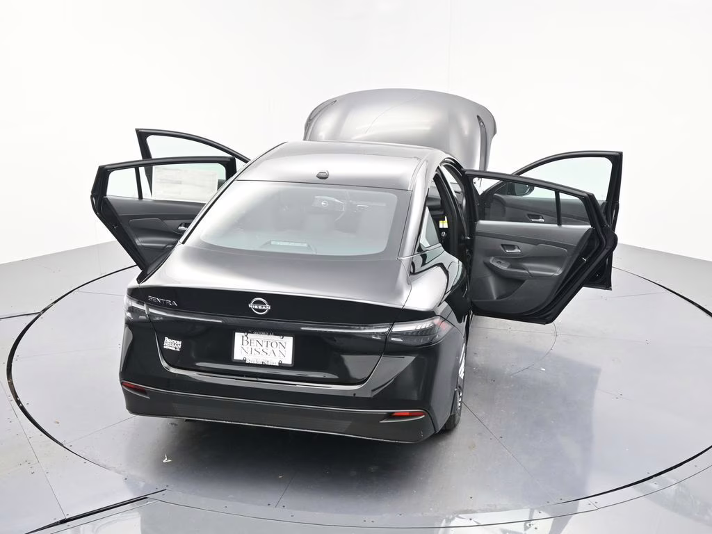 2026 Super Black Nissan Sentra S FWD Sedan