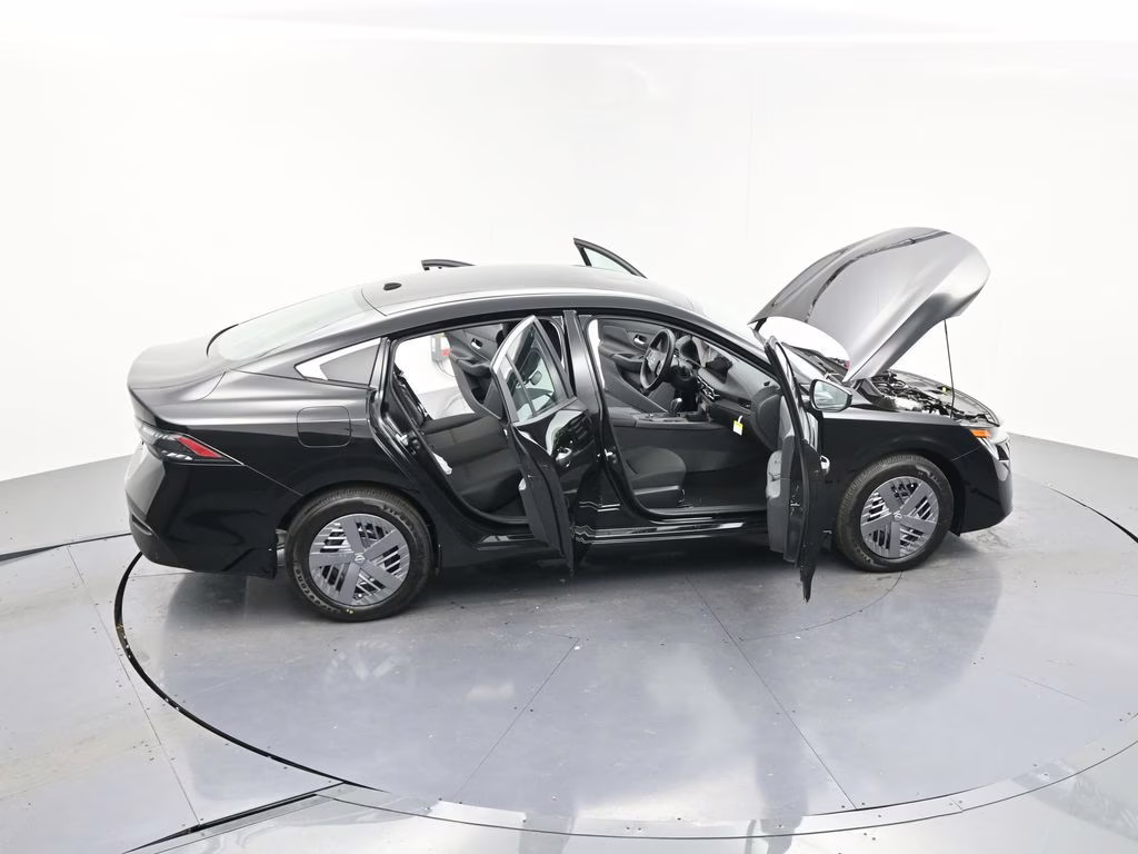 2026 Super Black Nissan Sentra S FWD Sedan