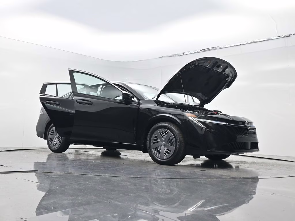 2026 Super Black Nissan Sentra S FWD Sedan