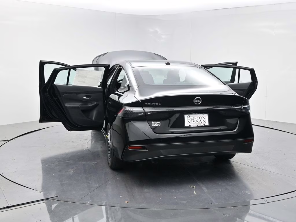 2026 Super Black Nissan Sentra SV FWD Sedan