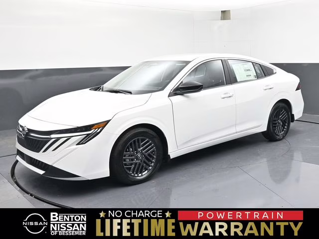 2026 Fresh Powder Nissan Sentra SV FWD Sedan