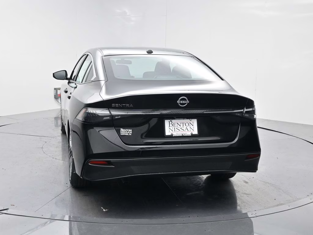 2026 Super Black Nissan Sentra S FWD Sedan