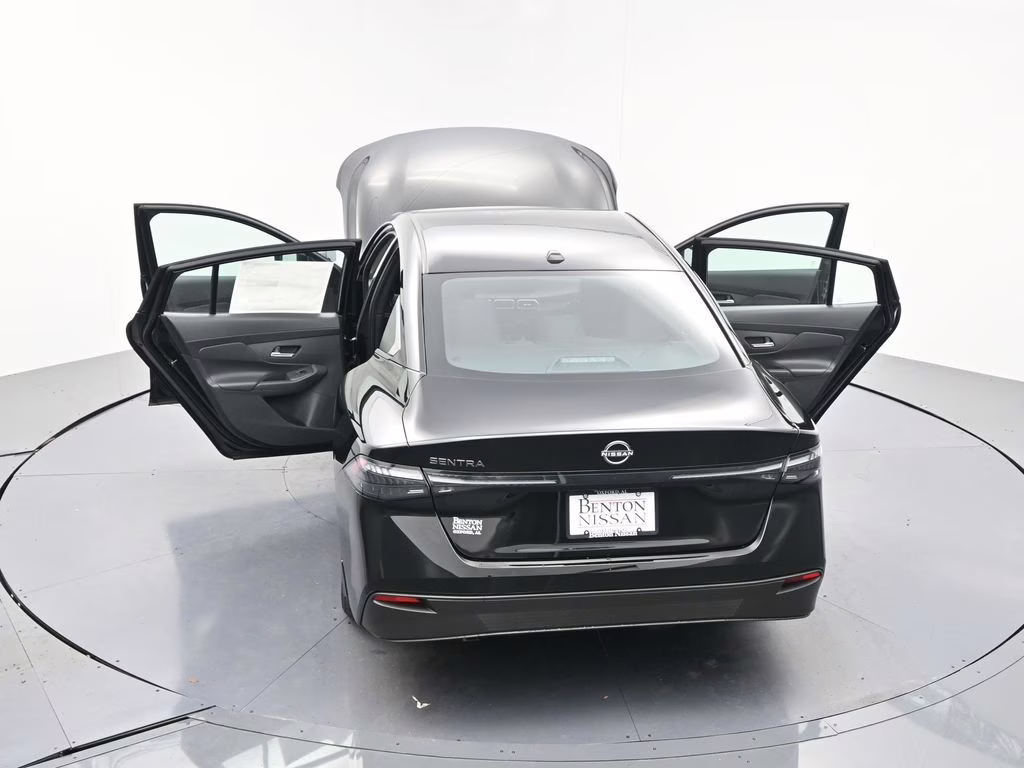 2026 Super Black Nissan Sentra S FWD Sedan