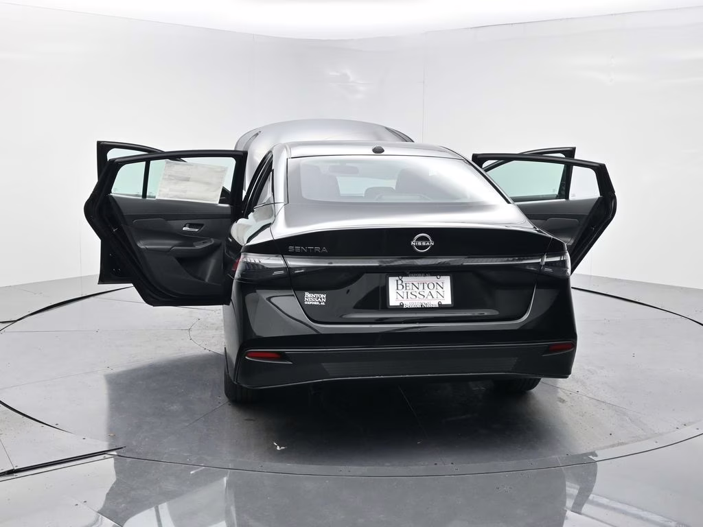 2026 Super Black Nissan Sentra S FWD Sedan