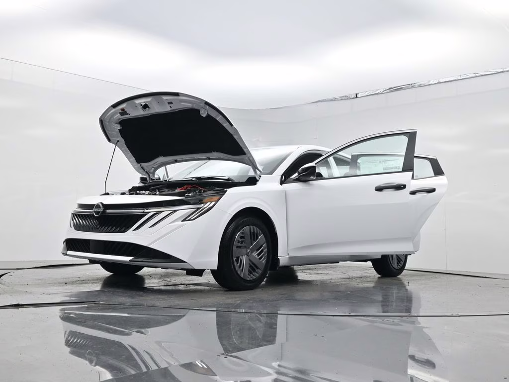 2026 Fresh Powder Nissan Sentra S FWD Sedan