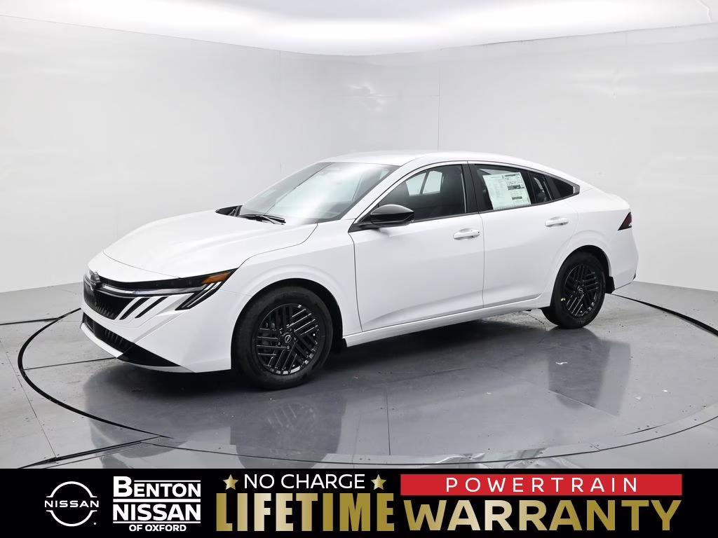 2026 Fresh Powder Nissan Sentra SV FWD Sedan