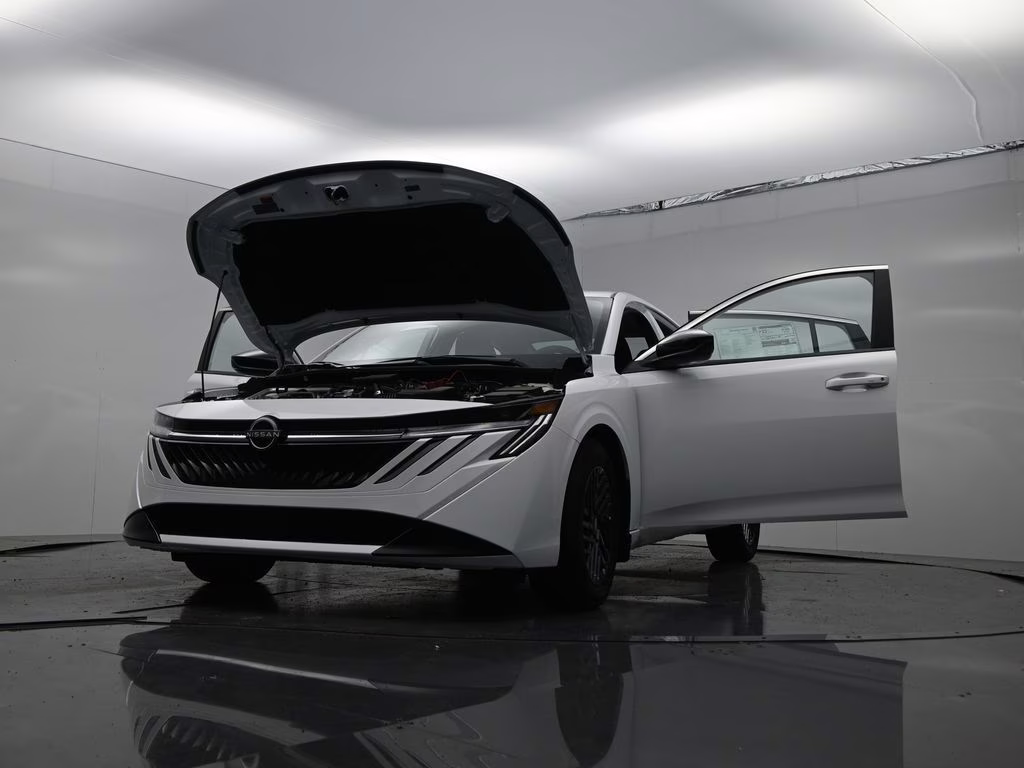 2026 Fresh Powder Nissan Sentra SV FWD Sedan