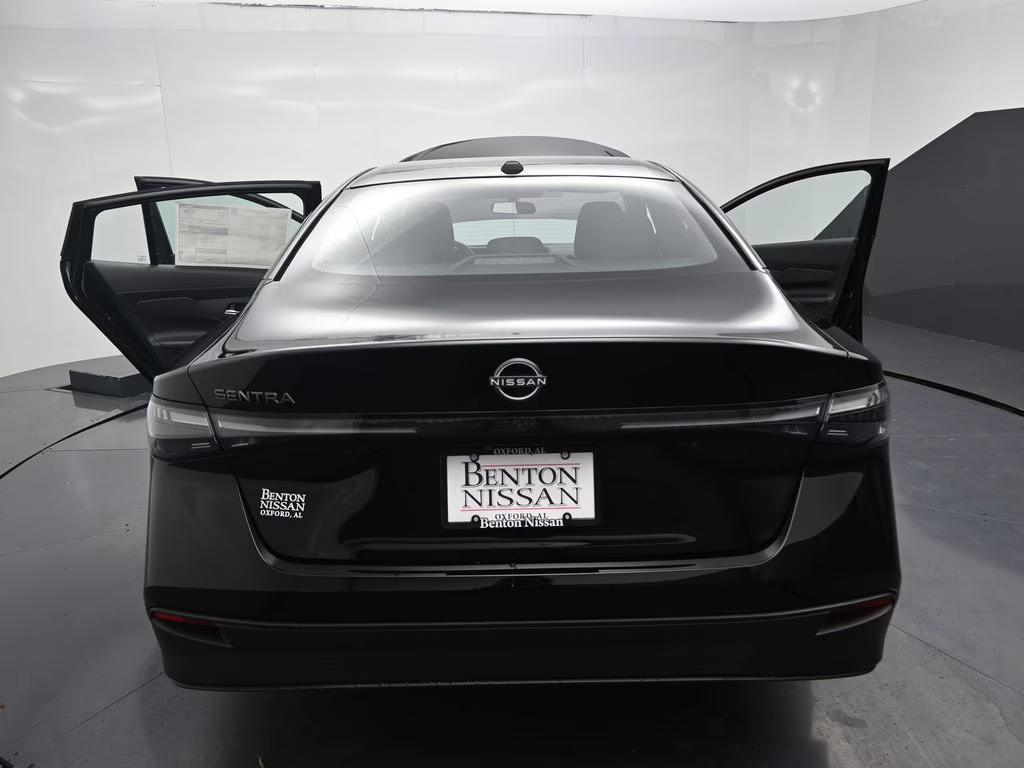 2026 Super Black Nissan Sentra S FWD Sedan