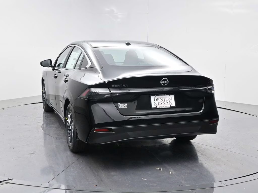 2026 Super Black Nissan Sentra SV FWD Sedan