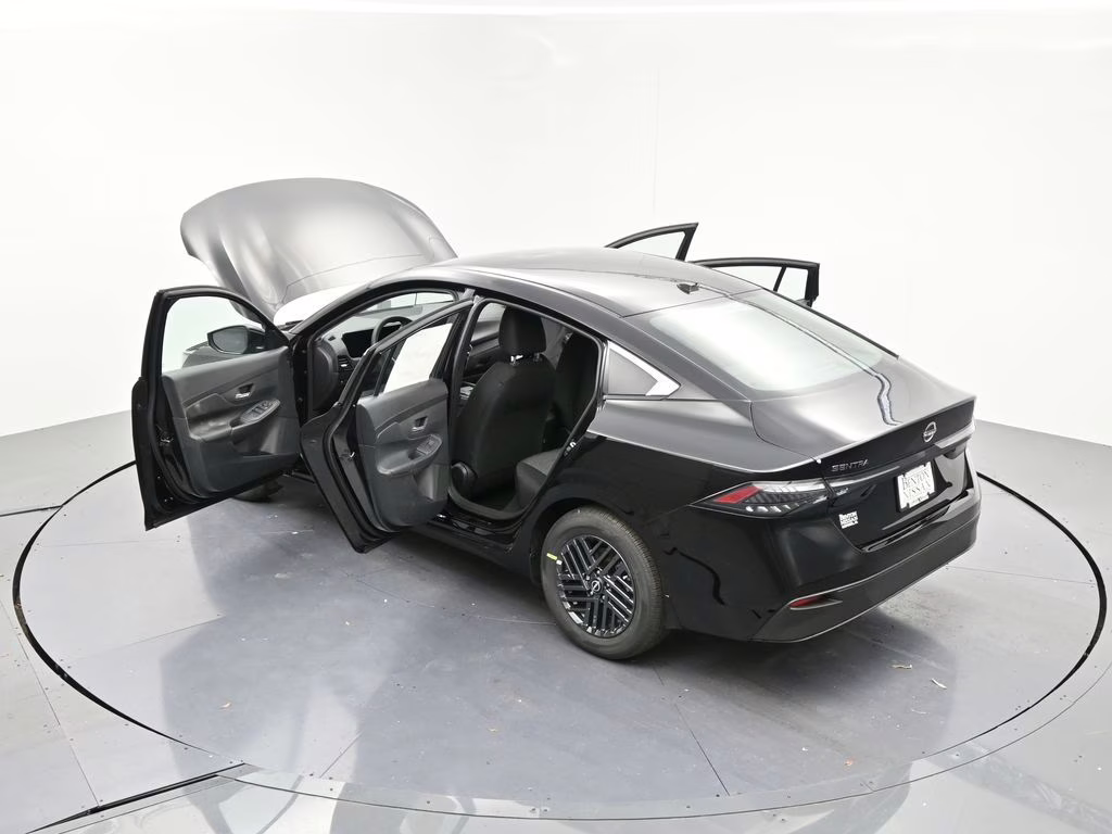 2026 Super Black Nissan Sentra SV FWD Sedan