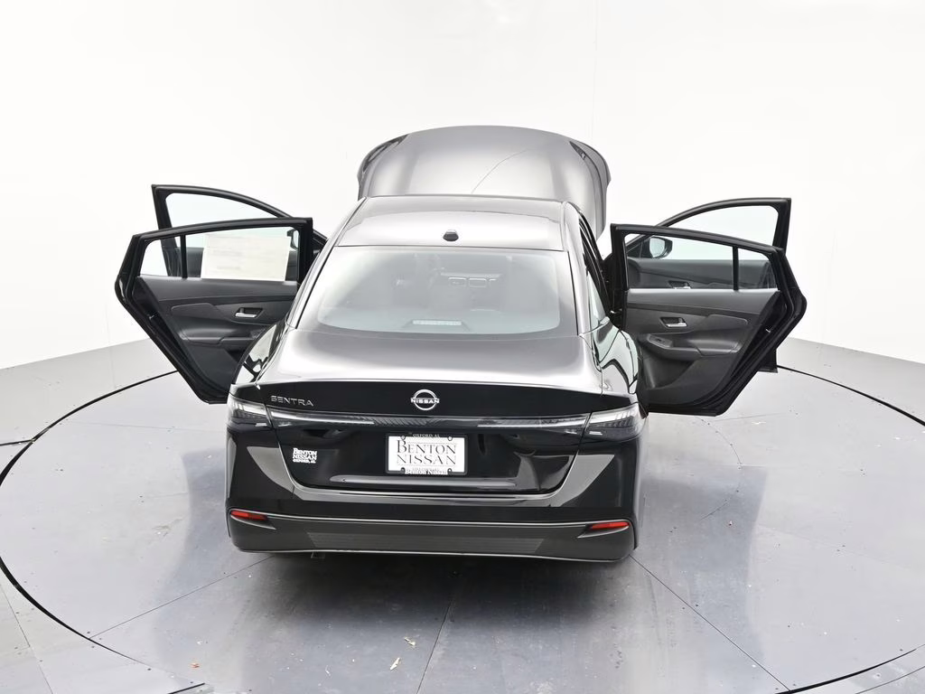 2026 Super Black Nissan Sentra SV FWD Sedan