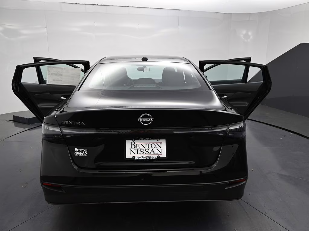 2026 Super Black Nissan Sentra SV FWD Sedan
