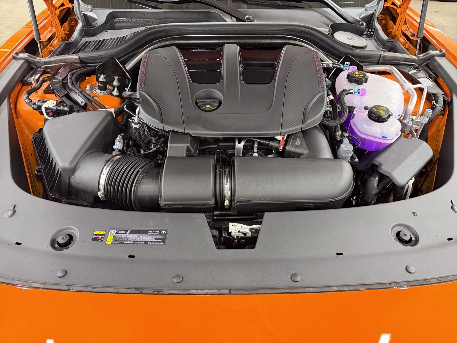 2026 Header Orange Clearcoat Dodge Charger Scat Pack AWD Coupe