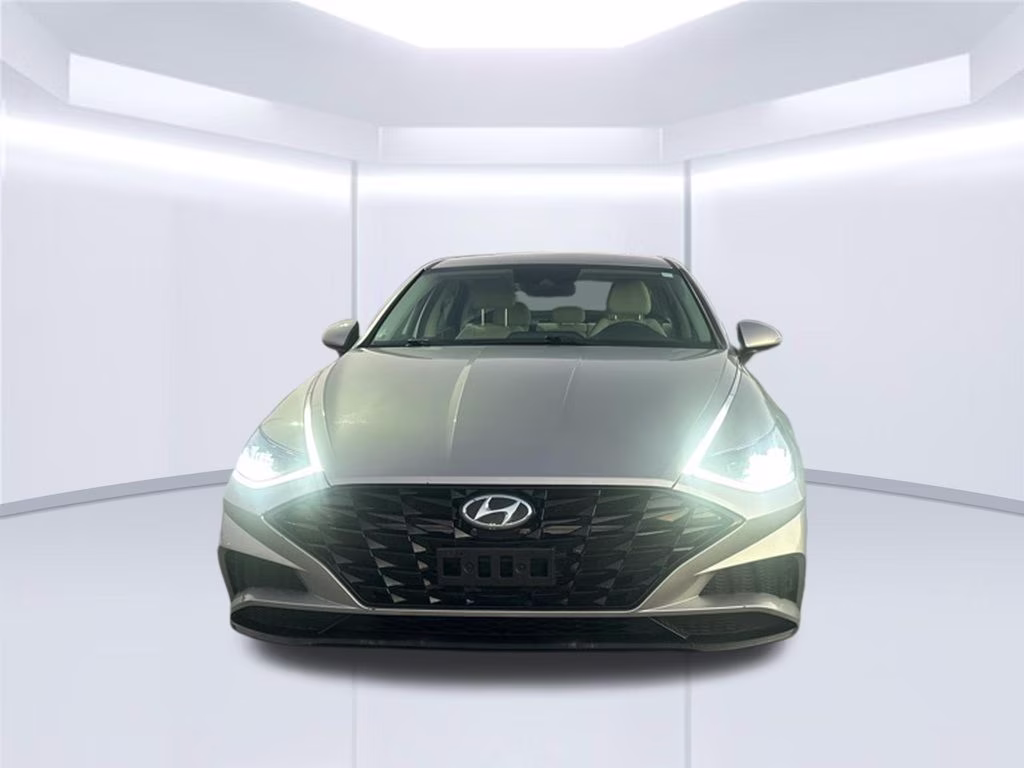 2021 Shimmering Silver Pearl Hyundai Sonata SEL FWD Sedan