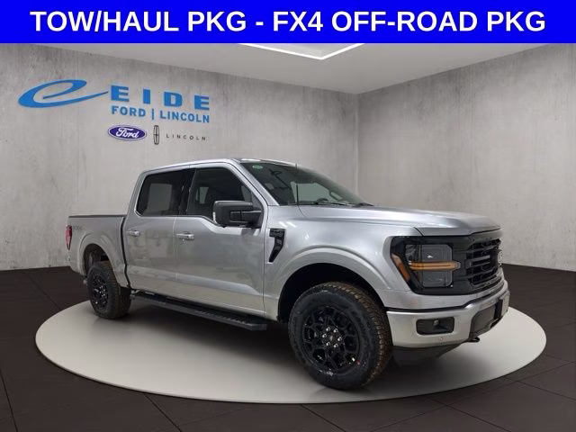 2026 Iconic Silver Metallic Ford F-150 XLT Black Appearance 4X4 Truck