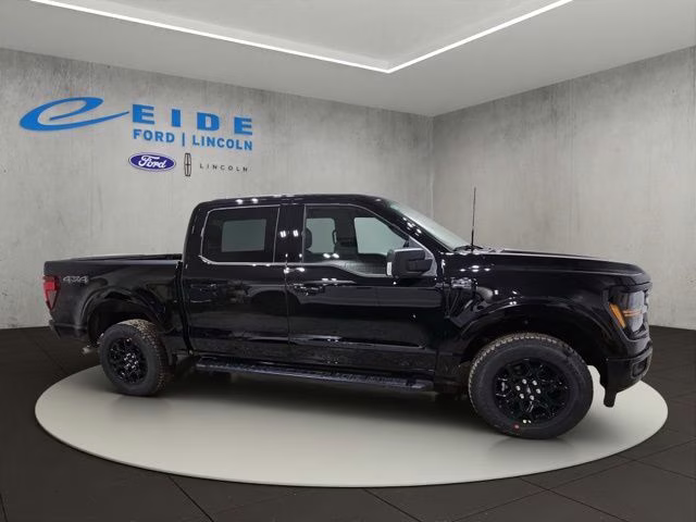 2026 Agate Black Metallic Ford F-150 XLT Black Appearance 4X4 Truck
